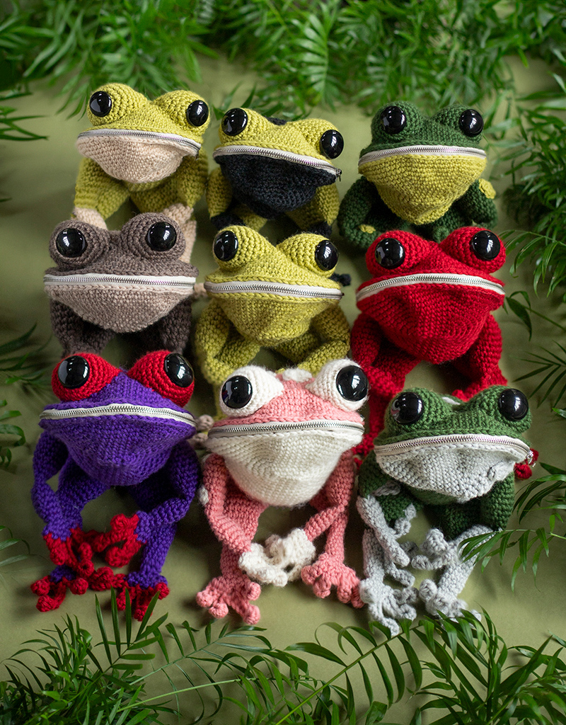 TOFT Frog Bag Crochet Kits 